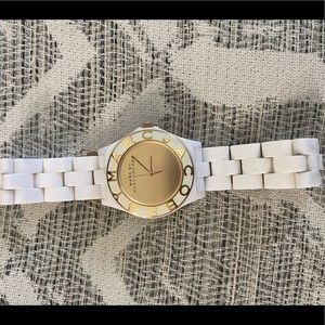 White Michael Kors sports watch